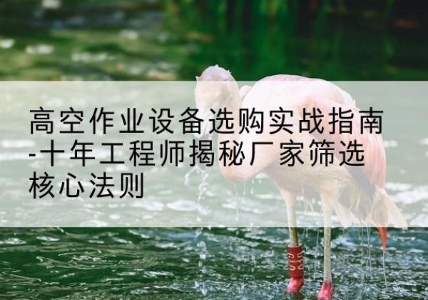 清河门剪叉式升降机厂家-高空作业设备选购实战指南-十年工程师揭秘厂家筛选核心法则